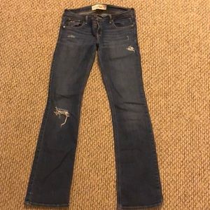 Hollister ripped jeans
